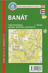Banát (Rumunsko) - turistická mapa KČT 1:100 000 5. vydání 2017 - Klub Českých Turistů