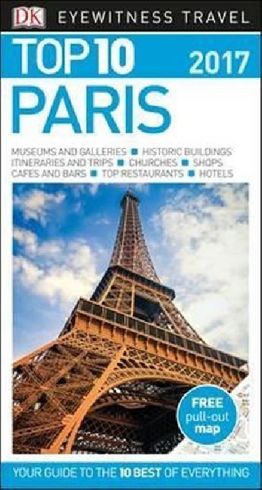 Paris - DK Eyewitness Top 10 Travel Guide - neuveden