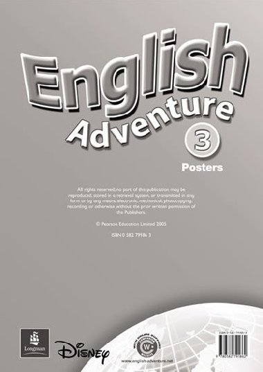 English Adventure Level 3 Posters - Hearn Izabella