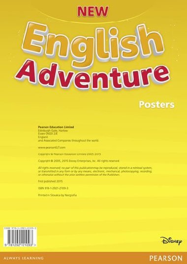 New English Adventure PL 1/GL Starter B Posters - neuveden