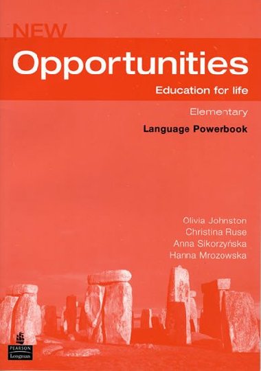 New Opportunities Global Elementary Language Powerbook Pack - Johnston Olivia