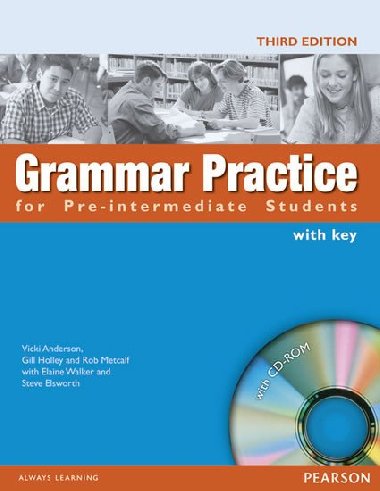 Grammar Practice for Pre-Intermediate Student Book with Key Pack - Elsworth Steve