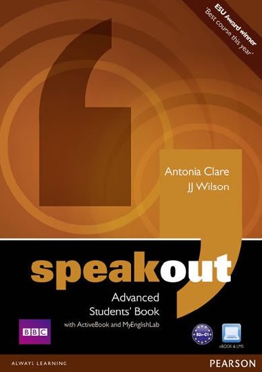Speakout Advanced Students´ Book with DVD/Active Book and MyLab Pack - Wilson J. J.