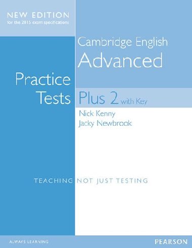 Cambridge Advanced Practice Tests Plus New Edition Students´ Book with Key - Kenny Nick