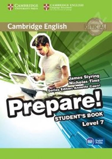 Cambridge English Prepare! Level 7 Student´s Book - Styring James