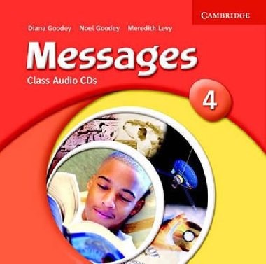 Messages 4 Class Audio CDs - Goodey Diana