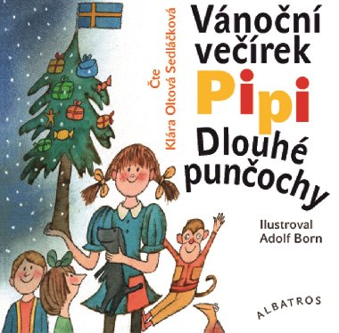 Vánoční večírek Pipi Dlouhé punčochy (audiokniha pro děti) - Astrid Lindgrenová