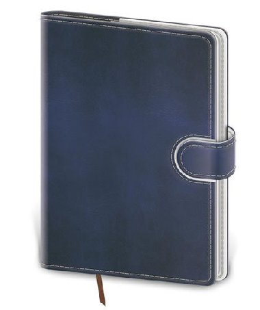 Zápisník Flip A5 linkovaný - modro/bílá - neuveden