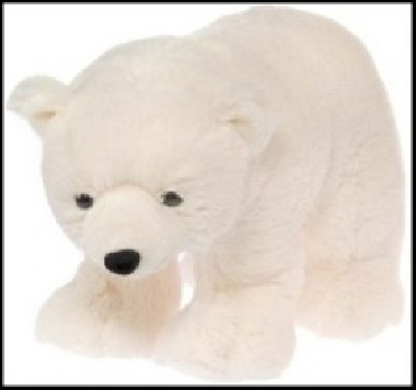 Plyšový lední medvěd 23 cm