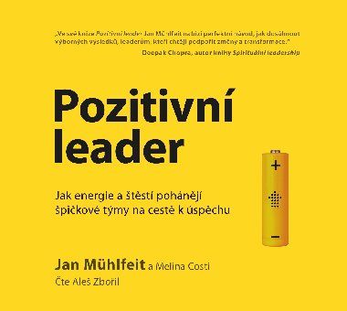 Pozitivní leader - audiokniha - Jan Mühlfeit; Melina Costi