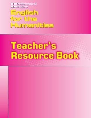 English for Humanities: Teacher Resource Book - neuveden