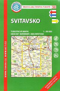 Svitavsko - mapa KČT 1:50 000 číslo 50 - 5. vydání 2017 - Klub Českých Turistů