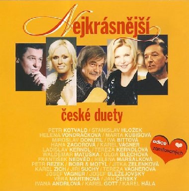 Nejkrásnější české duety - CD - Různí interpreti