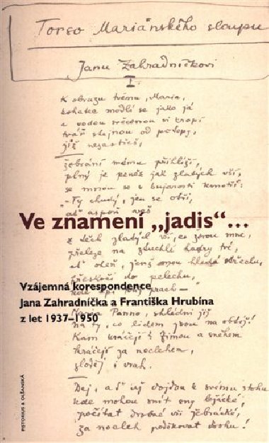 Ve znamení "jadis" - František Hrubín; Jan Zahradníček