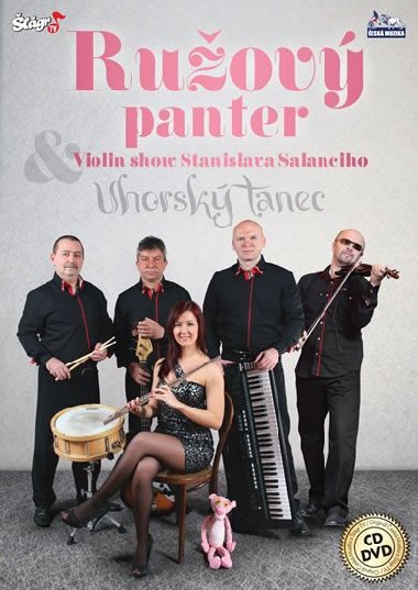 Růžový panter - Uhorský taněc - CD + DVD - neuveden