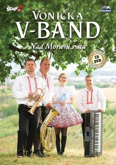 Vonička V - Band - Nad Moravú svítá - CD + DVD - neuveden