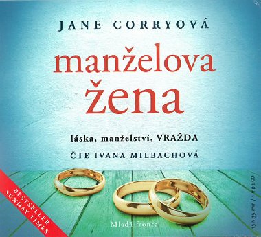 Manželova žena - CDmp3 (Čte Milbachová Ivana) - Jane Corryová; Ivana Milbachová