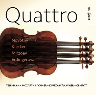 Quattro: Telemann-Mozart-Lachner-Kupkovič/Wagner-Gemrot - CDmp3 - neuveden