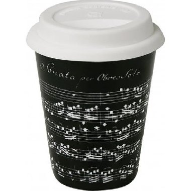 Coffee to go Mug Vivaldi Libretto black - Trav.