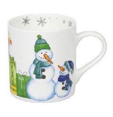 Mug Watercoloured Snowman