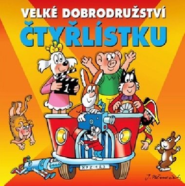 Velké dobrodružství Čtyřlístku - CD - Jaroslav Němeček; Tereza Bebarová; Bohdan Tůma; Jiří Ployhar