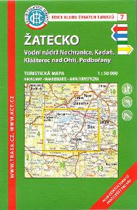 Žatecko - mapa KČT 1:50 000 číslo 7 - 4. vydání 2015 - Klub Českých Turistů