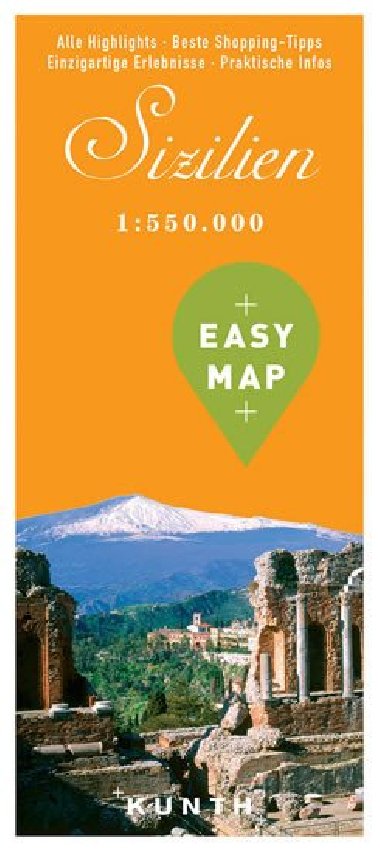 Sicilie Easy Map - neuveden