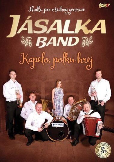 Jásalka Band - Kapelo, polku hrej - CD + DVD - neuveden