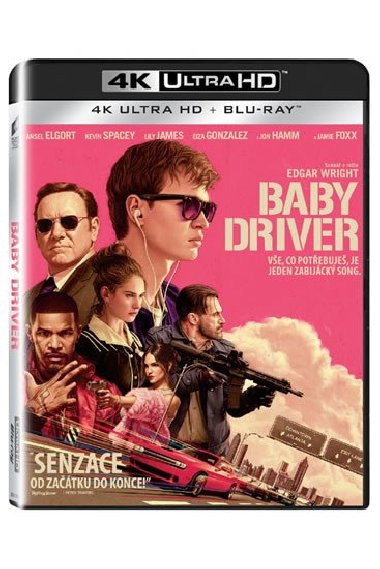 Baby Driver Blu-ray - neuveden