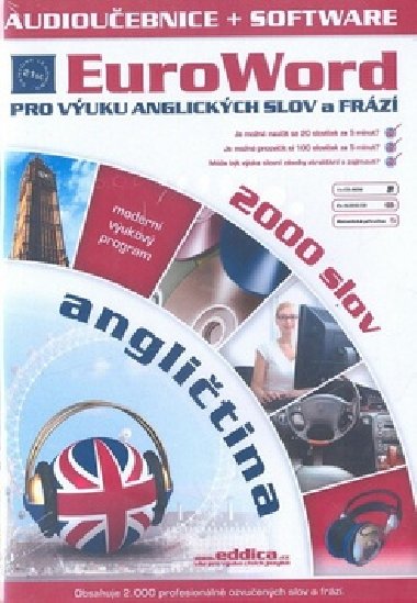 EUROWORD ANGLIČTINA 2000 NEJPOUŽÍVANĚJŠÍCH SLOV