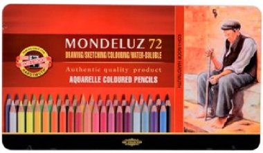 Koh-i-noor souprava akvarelových pastelek 72 ks Mondeluz - neuveden