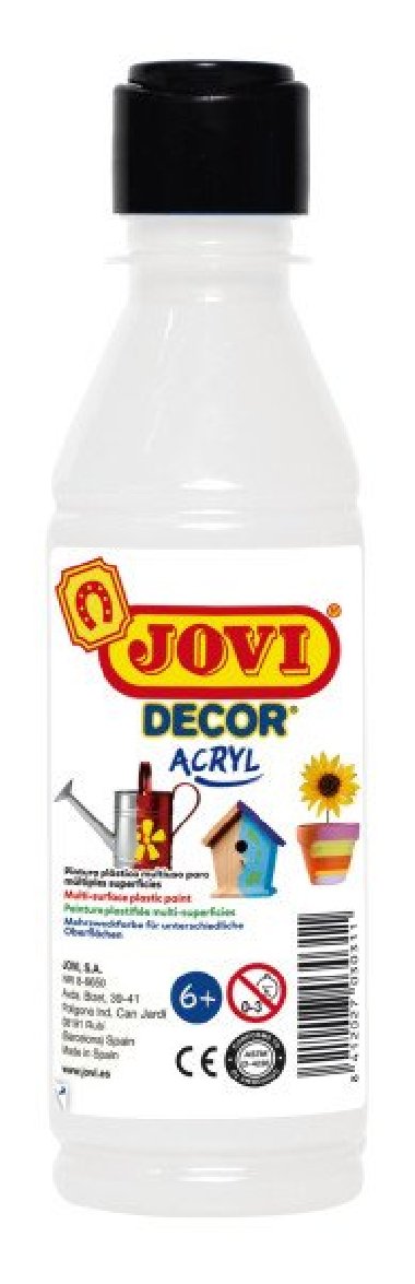 JOVI DECOR - akrylová barva 250ml bílá - neuveden