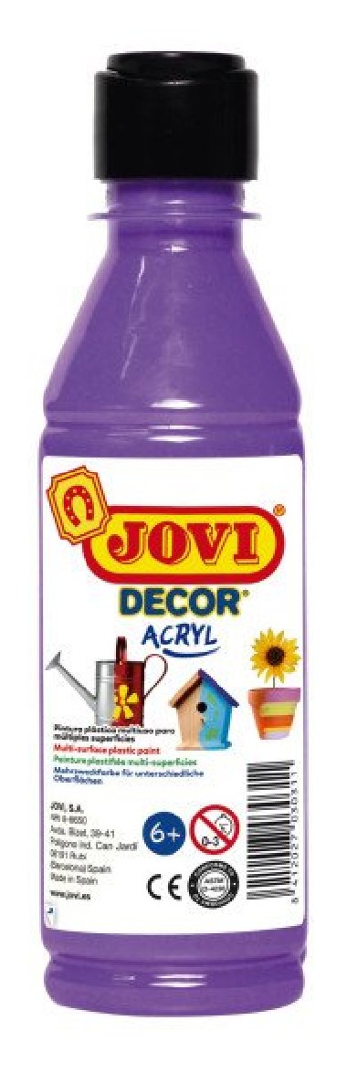 JOVI DECOR - akrylová barva 250ml fialová - neuveden