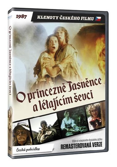 O princezně Jasněnce a létajícím ševci DVD (remasterovaná verze) - neuveden