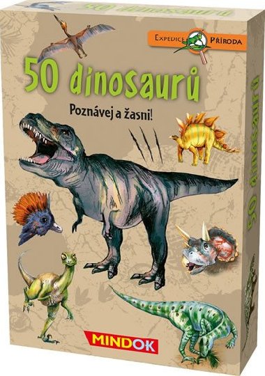 Expedice příroda: 50 dinosaurů - Mindok
