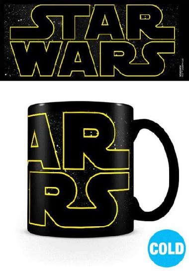 Hrnek Star Wars - logo měnící se 315 ml - neuveden