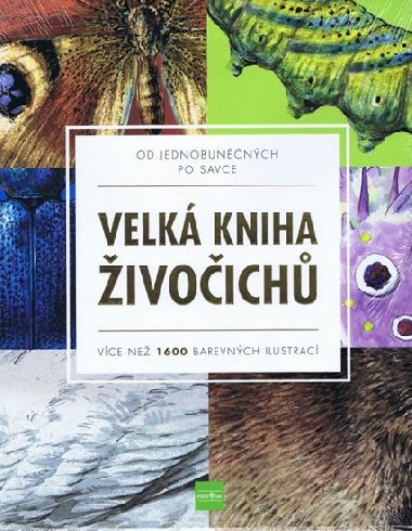 Velká kniha živočichů od jednobuněčných po savce - Více než 1600 barevných ilustrací - Príroda