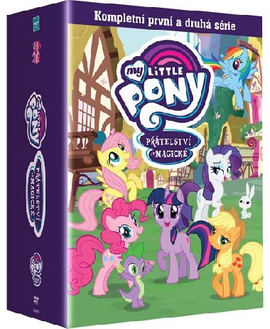 My Little Pony: Přátelství je magické série 1. - 2. 6 DVD - neuveden
