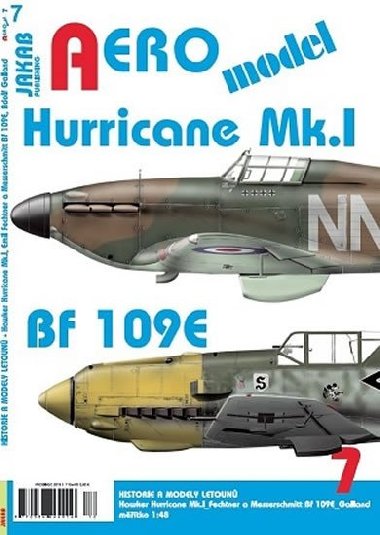 AEROmodel 6 - Hawker Hurricane Mk.I, Bf 109E - neuveden