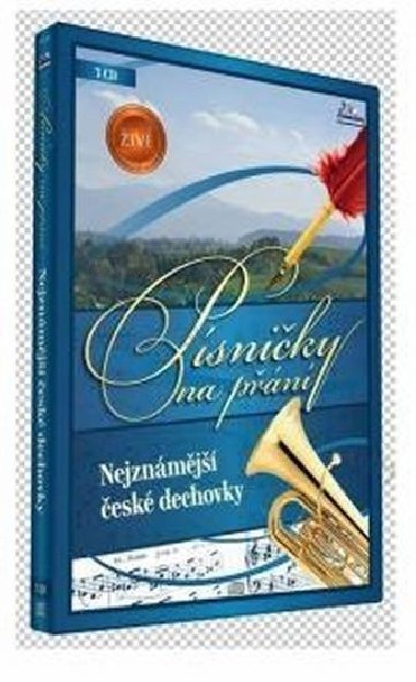 Písničky na přání - Nejznámější české dechovky - 3 CD - neuveden
