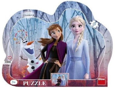 Ledové království II - deskové puzzle 25 dílků - neuveden