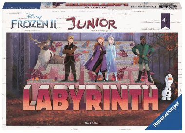 Labyrinth Junior Disney Ledové království 2 - hra - neuveden