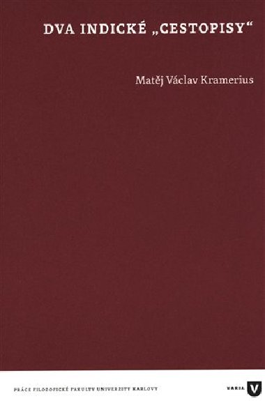 Dva indické "cestopisy" - Václav Matěj Kramerius