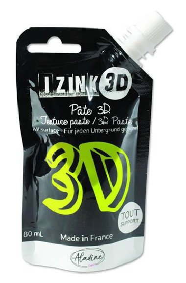 IZINK 3D reliéfní pasta 80 ml/bamboo, zářivě zelená - neuveden