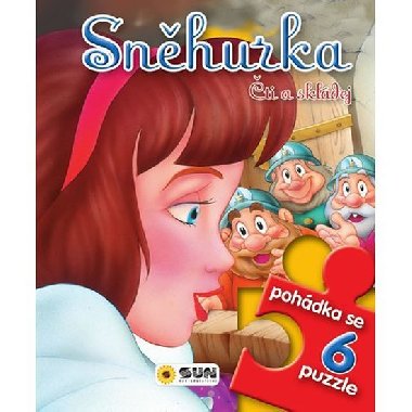 Pohádkové čtení s puzzle - Sněhurka