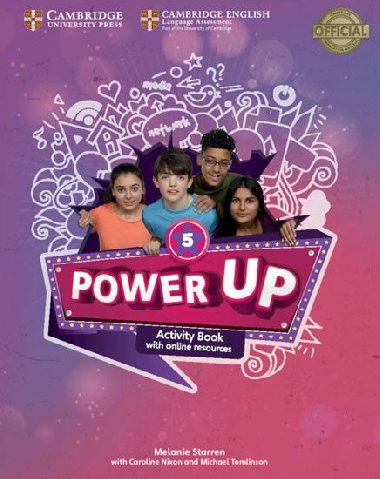 Power Up Level 5 Activity Book with Online Resources and Home Booklet - Starren Melanie