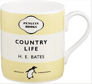 Mug - Country Life - H.E. Bates. Yellow - neuveden