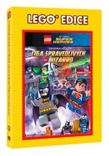 Lego: DC - Liga spravedlivých vs. Bizarro - Edice Lego filmy DVD - neuveden