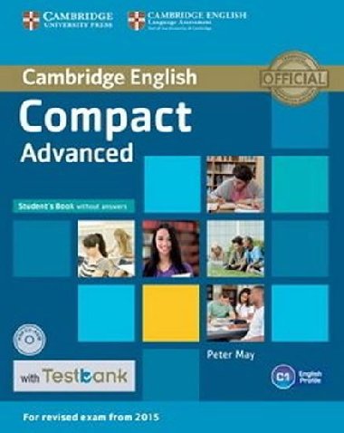 Compact Advanced Student´s Book without Answers with CD-ROM with Testbank - May Peter