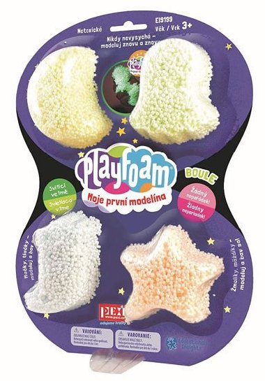 PlayFoam Boule 4pack - Svítící (CZ/SK) - neuveden